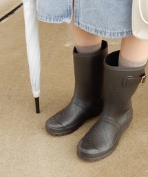 minia | サイドベルトレインブーツ(レインシューズ)