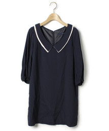 SLOBE IENA | 7分袖ワンピース(ワンピース)