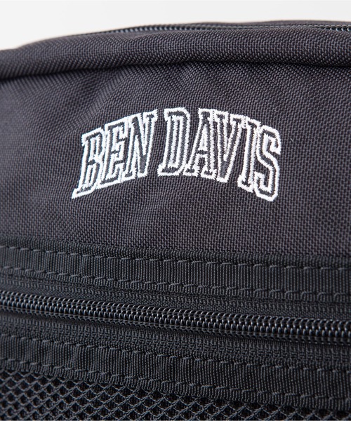 BEN DAVIS（ベンデイビス）の「【BEN DAVIS/ベンデイビス】ワイドショルダーバッグ ワンポイントブランドロゴ（ショルダーバッグ・メンズ・ブラック系その他/ブラック系その他2/ブラック・FREE）」の6枚目の写真