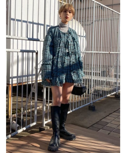 SLY CRUSH RIB S/PT クラッシュ リブ ショートパンツ SLY（スライ）の「CRUSH RIB S/PT クラッシュ リブ ショート