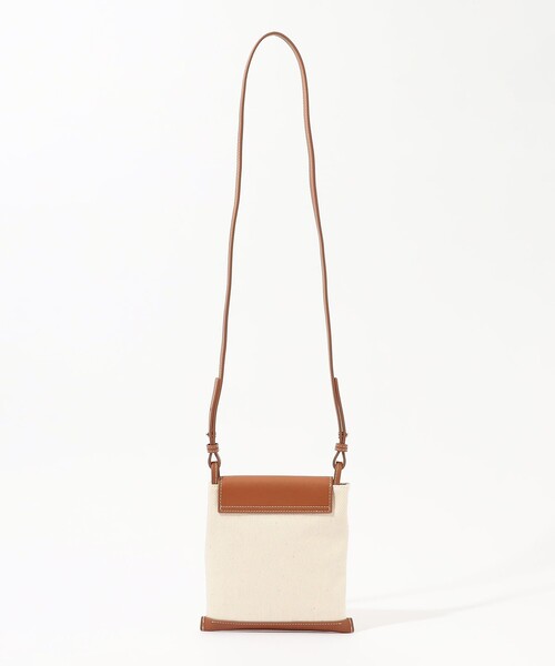 TOMORROWLAND (トゥモローランド)の「【別注】the dilettante×TOMORROWLAND コンビ サコッシュ(ボディバッグ/ウエストポーチ・メンズ・ブラウン系その他・FREE)」の4枚目の写真