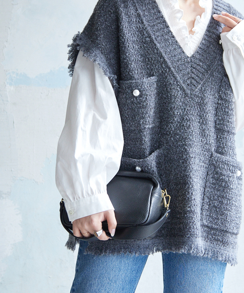 SLOBE IENA（スローブイエナ）の「《WEB限定/追加3》【MARCO BIANCHINI】 2WAYショルダーバッグ（ショルダーバッグ・レディース・ブラック・FREE）」の10枚目の写真