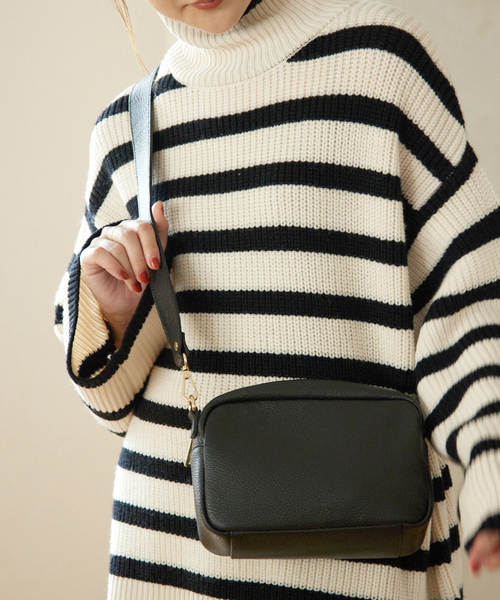 SLOBE IENA（スローブイエナ）の「《WEB限定/追加3》【MARCO BIANCHINI】 2WAYショルダーバッグ（ショルダーバッグ・レディース・ブラック・FREE）」の18枚目の写真