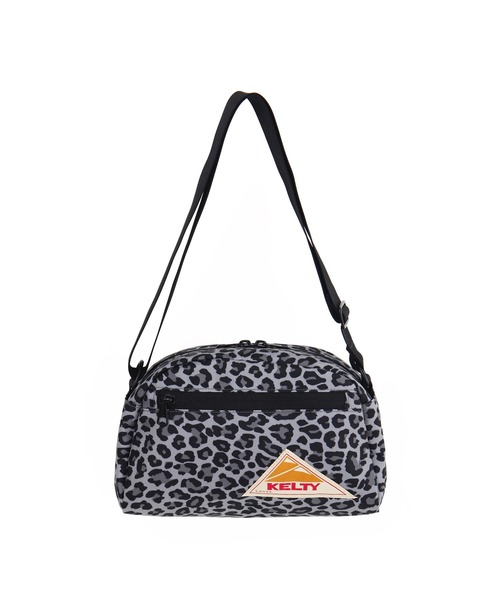 KELTY（ケルティ）の「【KELTY/ケルティ】デザインプリント ショルダーバッグ/DP ROUND TOP BAG S（ショルダーバッグ・レディース・レオパード/ブラック/グレー/ベージュ/ブルー・FREE）」の2枚目の写真