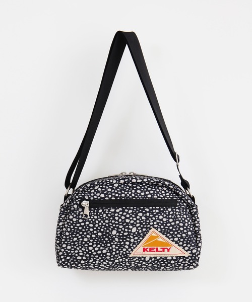 KELTY（ケルティ）の「【KELTY/ケルティ】デザインプリント ショルダーバッグ/DP ROUND TOP BAG S（ショルダーバッグ・レディース・レオパード/ブラック/グレー/ベージュ/ブルー・FREE）」の6枚目の写真