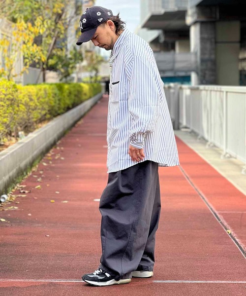 JACKROSE（ジャックローズ）の「JE-リラックス-BIG.LSシャツ（シャツ/ブラウス・メンズ・ブラック/ブラック系その他2/ベージュ/ネイビー/ホワイト・FREE）」の12枚目の写真