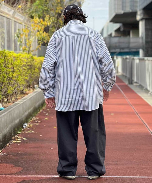 JACKROSE（ジャックローズ）の「JE-リラックス-BIG.LSシャツ（シャツ/ブラウス・メンズ・ブラック/ブラック系その他2/ベージュ/ネイビー/ホワイト・FREE）」の13枚目の写真