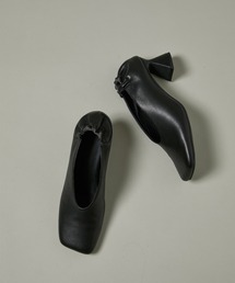 city | 【CITY】フレアーヒールシャーリングパンプス2(パンプス)