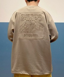 【CAMP7】バックエンボスロンT