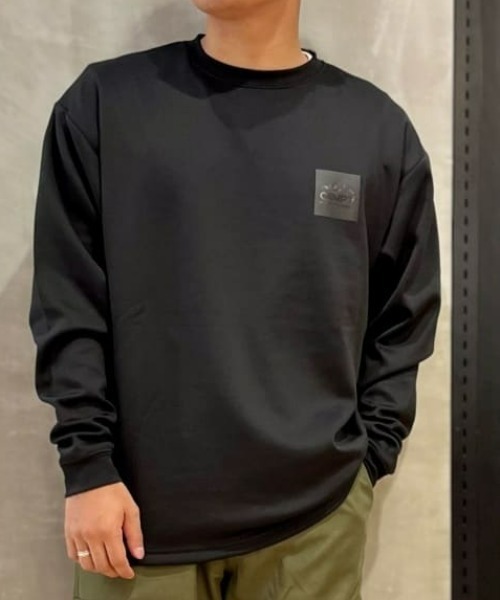 CAMP7(キャンプセブン)の「【CAMP7】バックエンボスロンT(Tシャツ/カットソー・メンズ・ブラック/ケリーグリーン/ダークグレー/ホワイト/オフホワイト/ベージュ・S/M/L/XL)」の4枚目の写真