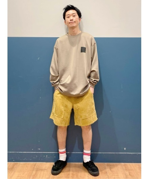 CAMP7】バックエンボスロンT（Tシャツ/カットソー）｜CAMP7（キャンプ