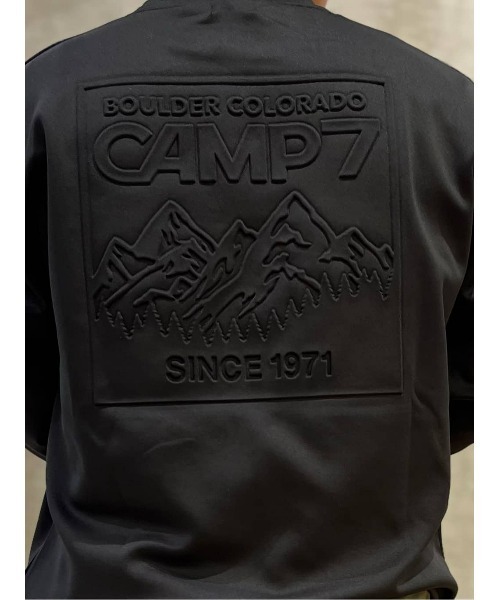 CAMP7(キャンプセブン)の「【CAMP7】バックエンボスロンT(Tシャツ/カットソー・メンズ・ブラック/ケリーグリーン/ダークグレー/ホワイト/オフホワイト/ベージュ・S/M/L/XL)」の21枚目の写真