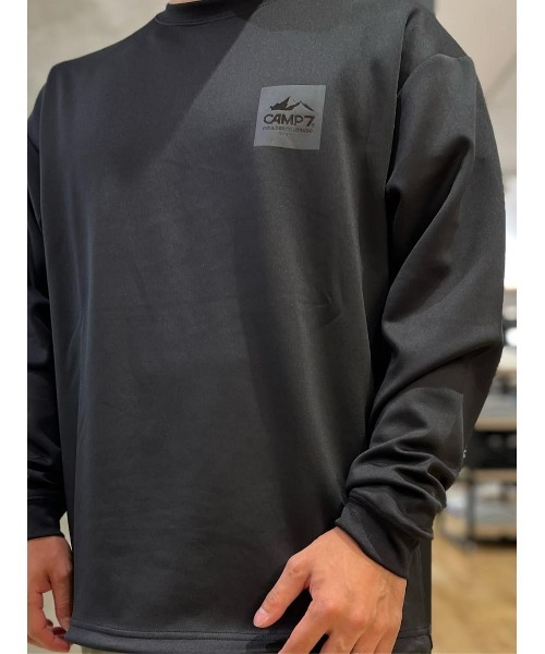 CAMP7(キャンプセブン)の「【CAMP7】バックエンボスロンT(Tシャツ/カットソー・メンズ・ブラック/ケリーグリーン/ダークグレー/ホワイト/オフホワイト/ベージュ・S/M/L/XL)」の20枚目の写真