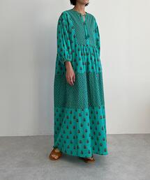 CITEN | ＜CITEN＞パターンドカフタンワンピース(ワンピース)