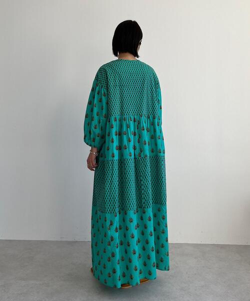 CITEN（シテン）の「＜CITEN＞パターンドカフタンワンピース