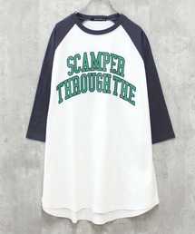 THE CASUAL（カジュアル）の「プリント長袖　BIGワンピース（ワンピース）」