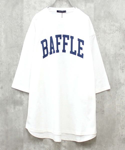 THE CASUAL(カジュアル)の「プリント長袖 BIGワンピース(ワンピース・キッズ・グレー系3/ネイビー系2/ダークグリーン/オフホワイト/ホワイト系1/グレー系1/グレー系4/ブラック系1/チャコール/ネイビー/ダークグリーン系1/杢グレー/グレー系2/ブラック/ベージュ/ネイビー系1・110cm/120cm/130cm/140cm/150cm/160cm)」の18枚目の写真