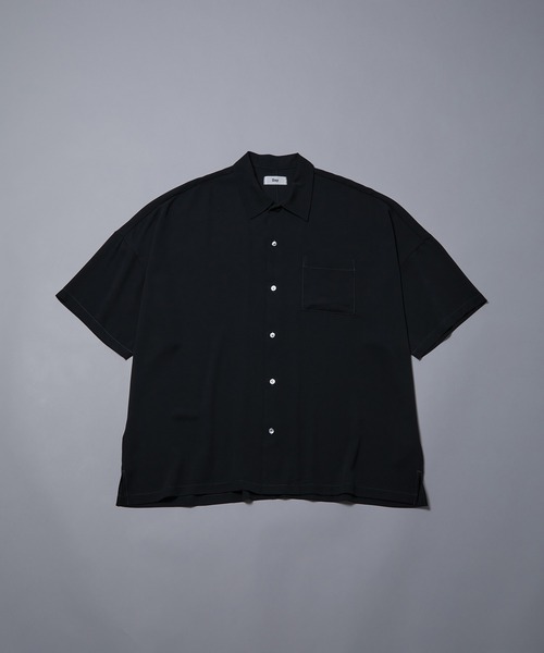 iisy（イージー）の「iisy / ステッチドルマンシャツ（シャツ/ブラウス・メンズ・ホワイト/ブラック/オレンジ・S/M/L）」の11枚目の写真