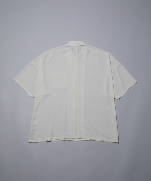 iisy（イージー）の「iisy / ステッチドルマンシャツ（シャツ/ブラウス・メンズ・ホワイト/ブラック/オレンジ・S/M/L）」の18枚目の写真