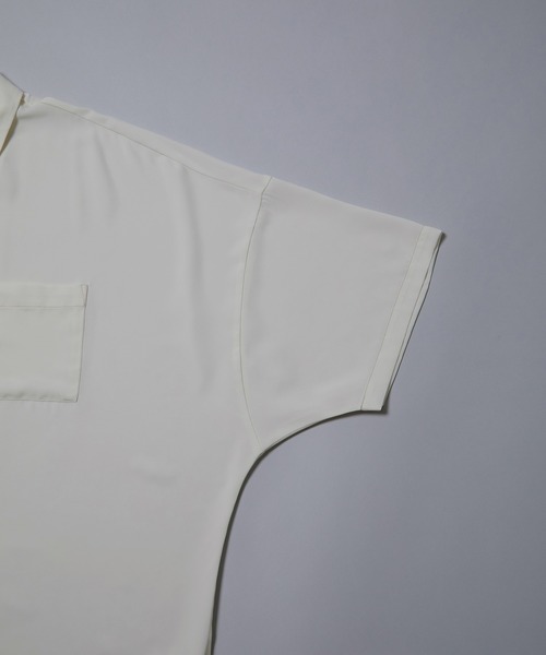 iisy（イージー）の「iisy / ステッチドルマンシャツ（シャツ/ブラウス・メンズ・ホワイト/ブラック/オレンジ・S/M/L）」の6枚目の写真