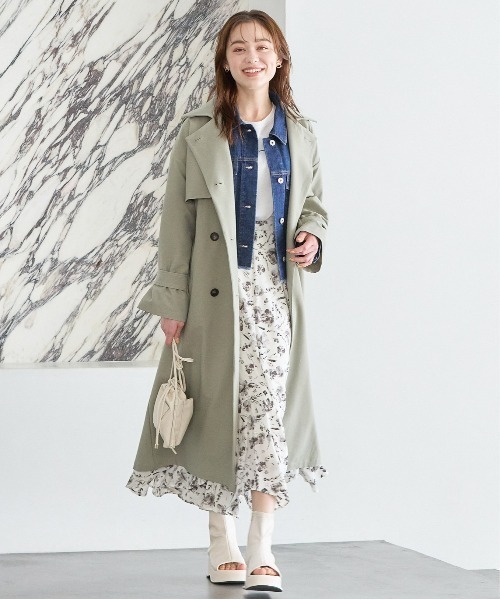 mysty woman（ミスティウーマン）の「エスカルゴマーメイドスカート 191946（スカート・レディース・ブラック系その他/ベージュ系1/アイボリー/ベージュ系その他/ブラック系3/グレー系1/ブルー系1/ブラック系1/ホワイト系1/グレー系2/ブラック系2/ホワイト系その他3/ホワイト系その他/グリーン系その他/ブラウン系その他/ブラック系8/ブラック系その他7・FREE）」の22枚目の写真