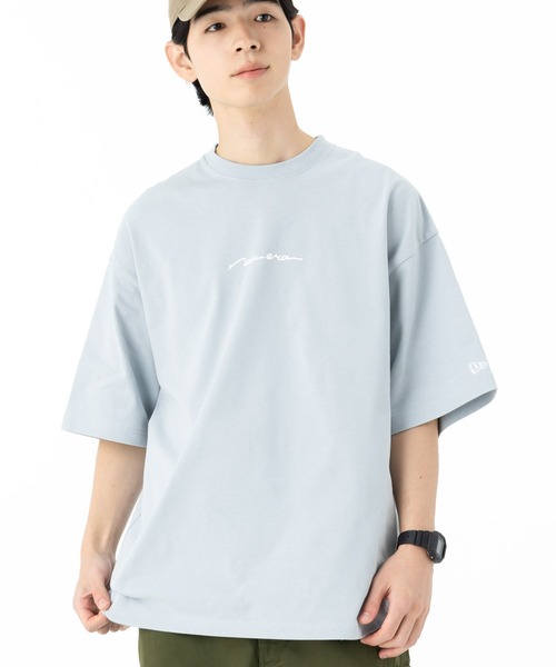 ニューエラ 半袖Tシャツ オーバーサイズ 手書き ONSPOTZ別注（Tシャツ