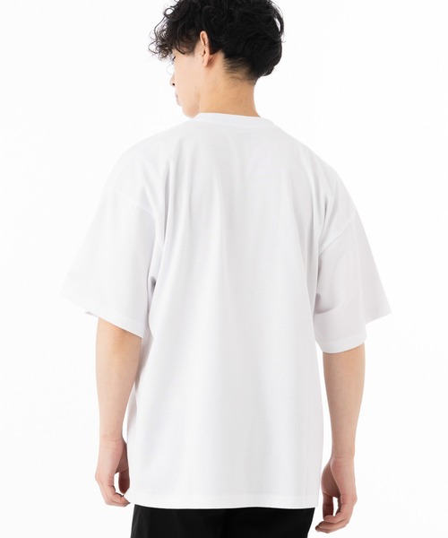 NEW ERA（ニューエラ）の「ニューエラ 半袖Tシャツ オーバーサイズ 手書き ONSPOTZ別注（Tシャツ/カットソー・メンズ・ホワイト/ブラック/グレー系その他/ネイビー/チャコールグレー/グレー系その他2/パープル/ピンク・S/M/L/XL/XXL）」の13枚目の写真