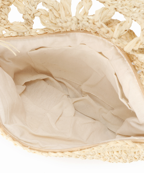 JOURNAL STANDARD（ジャーナルスタンダード）の「【STORY OF TOMORROW/ストーリーオブトゥモロー】 カゴクラッチ◆（クラッチバッグ・レディース・アイボリー・FREE）」の9枚目の写真