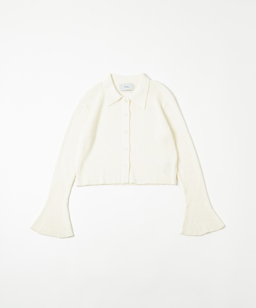 17HR（セブンティーンアワーズ）の「フレアスリーブニットカーディガン（カーディガン/ボレロ・レディース・ホワイト/ブラック・FREE）」の22枚目の写真