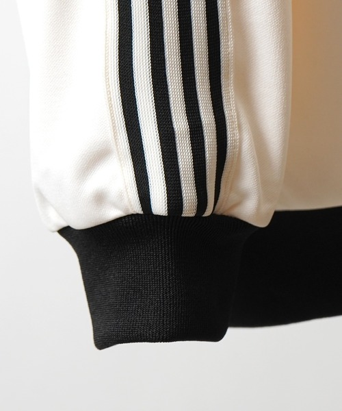 24SS【RED CAP GIRL】セットアップ対応 ビッグシルエット バックプリント 袖ライン ジャージトラックジャケット（ジャージ）｜Red Cap Girl（レッドキャプガール）