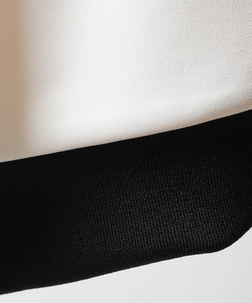 24SS【RED CAP GIRL】セットアップ対応 ビッグシルエット バックプリント 袖ライン ジャージトラックジャケット（ジャージ）｜Red Cap Girl（レッドキャプガール）