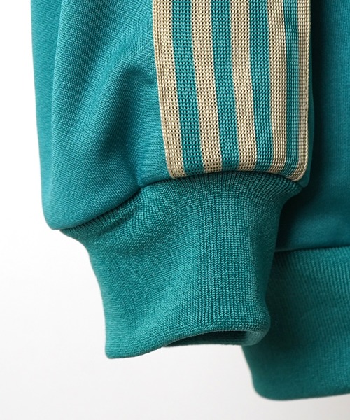 24SS【RED CAP GIRL】セットアップ対応 ビッグシルエット バックプリント 袖ライン ジャージトラックジャケット（ジャージ）｜Red Cap Girl（レッドキャプガール）