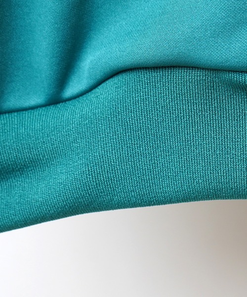 24SS【RED CAP GIRL】セットアップ対応 ビッグシルエット バックプリント 袖ライン ジャージトラックジャケット（ジャージ）｜Red Cap Girl（レッドキャプガール）