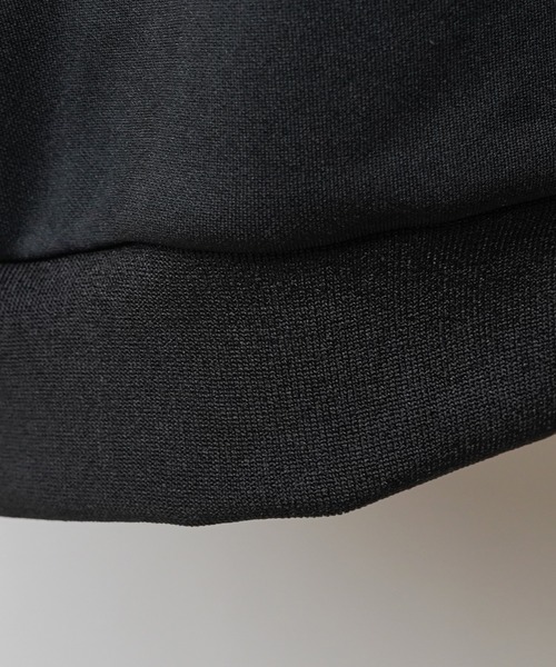 24SS【RED CAP GIRL】セットアップ対応 ビッグシルエット バックプリント 袖ライン ジャージトラックジャケット（ジャージ）｜Red Cap Girl（レッドキャプガール）