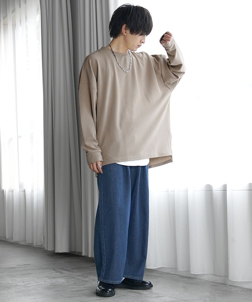 るいたま　トレーナー　10 ビックロゴ　130〜140 10．0oz クルーネック スウェット（裏パイル）＜アダルト