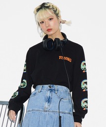 PUNYUS | スリーブプリントロンT(Tシャツ/カットソー)