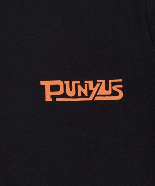 PUNYUS(プニュズ)の「スリーブプリントロンT(Tシャツ/カットソー・レディース・ホワイト/ブラック・3/4/2/1)」の4枚目の写真
