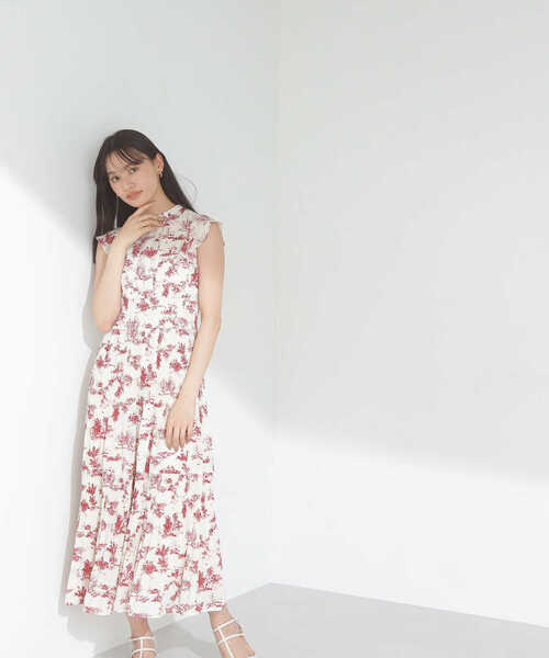 美品 アンバーガーデンプリントワンピース 楽天市場】アンバーガーデンプリントワンピース NATURAL BEAUTY