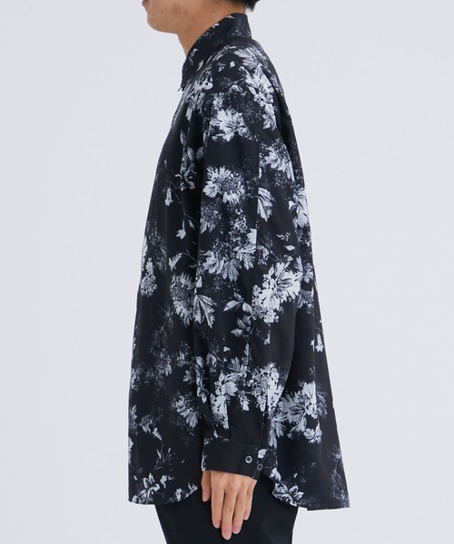 Juha(ユハ)の「【JUHA/ユハ】BOTANICAL L/S SHIRT(シャツ/ブラウス・メンズ・ブラック/グリーン・3/4)」の5枚目の写真