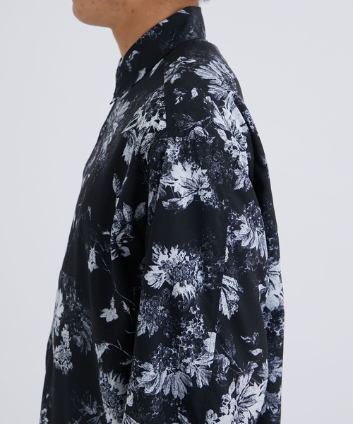 Juha(ユハ)の「【JUHA/ユハ】BOTANICAL L/S SHIRT(シャツ/ブラウス・メンズ・ブラック/グリーン・3/4)」の8枚目の写真