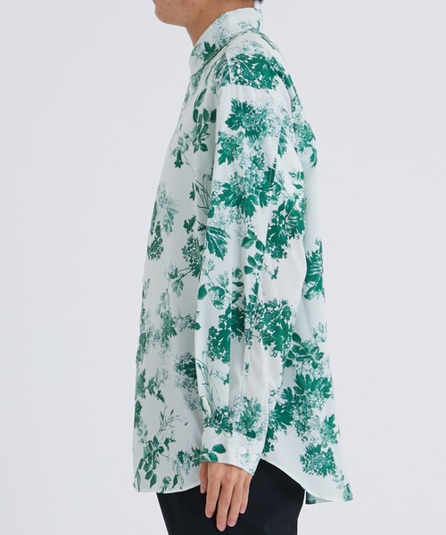 Juha(ユハ)の「【JUHA/ユハ】BOTANICAL L/S SHIRT(シャツ/ブラウス・メンズ・ブラック/グリーン・3/4)」の13枚目の写真