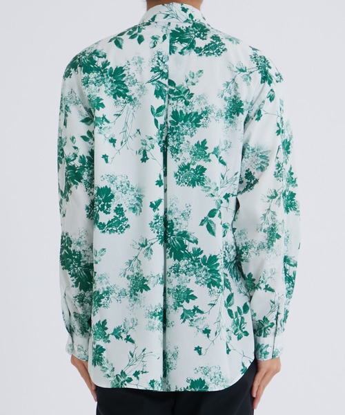 Juha(ユハ)の「【JUHA/ユハ】BOTANICAL L/S SHIRT(シャツ/ブラウス・メンズ・ブラック/グリーン・3/4)」の14枚目の写真
