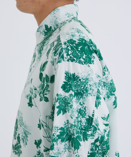 Juha(ユハ)の「【JUHA/ユハ】BOTANICAL L/S SHIRT(シャツ/ブラウス・メンズ・ブラック/グリーン・3/4)」の16枚目の写真