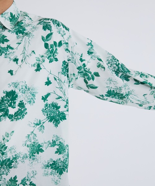 Juha(ユハ)の「【JUHA/ユハ】BOTANICAL L/S SHIRT(シャツ/ブラウス・メンズ・ブラック/グリーン・3/4)」の18枚目の写真