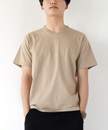 zootie（ズーティー）の「【汗が染みない シンプルTシャツ】 汗しみない Vネック Tシャツ［メンズ］ 汗染み防止（Tシャツ/カットソー）」