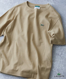 LACOSTE | 【LACOSTE / ラコステ】417別注 コットンリネンワッフルTシャツ(Tシャツ/カットソー)