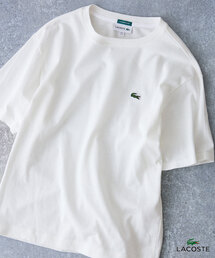 LACOSTE | 《再入荷》【LACOSTE / ラコステ】別注 コットンリネンワッフルTシャツ(Tシャツ/カットソー)