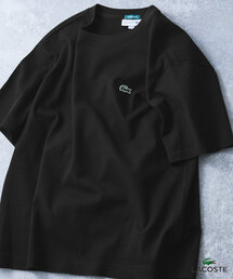 LACOSTE | 《再入荷》【LACOSTE / ラコステ】別注 コットンリネンワッフルTシャツ(Tシャツ/カットソー)