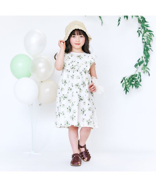 apres les cours(アプレレクール)の「リボングルカサンダル(サンダル・キッズ・ブラウン/アイボリー・18/14/17/19/16/15 )」の21枚目の写真