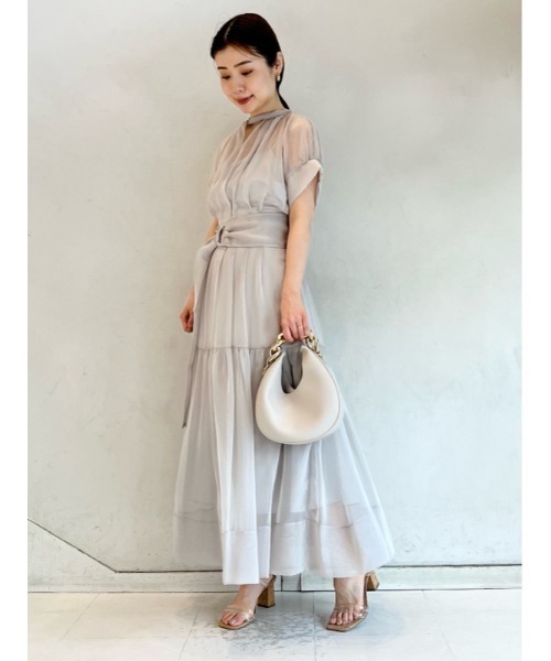 ☆未使用タグ付☆ スナイデル ボリューム・ワンピース オケージョン 新品未使用 タグ付き ワンピース オケージョン ブラック Lサイズ